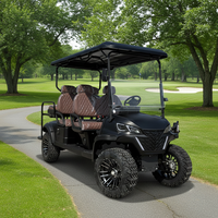 Voiturette de golf Kandi 4 places 4kW, homologuée pour la route, utilitaire agricole, nouvelle, en promotion, à batterie au plomb-acide, Carro De Golf
