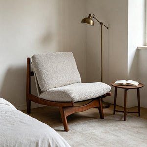 CARLFORD Modern Tufted Single Leisure <strong>Armchair</strong> Comfy Reading Bedroom Living Room Dining Apartment Use - Product Image 1