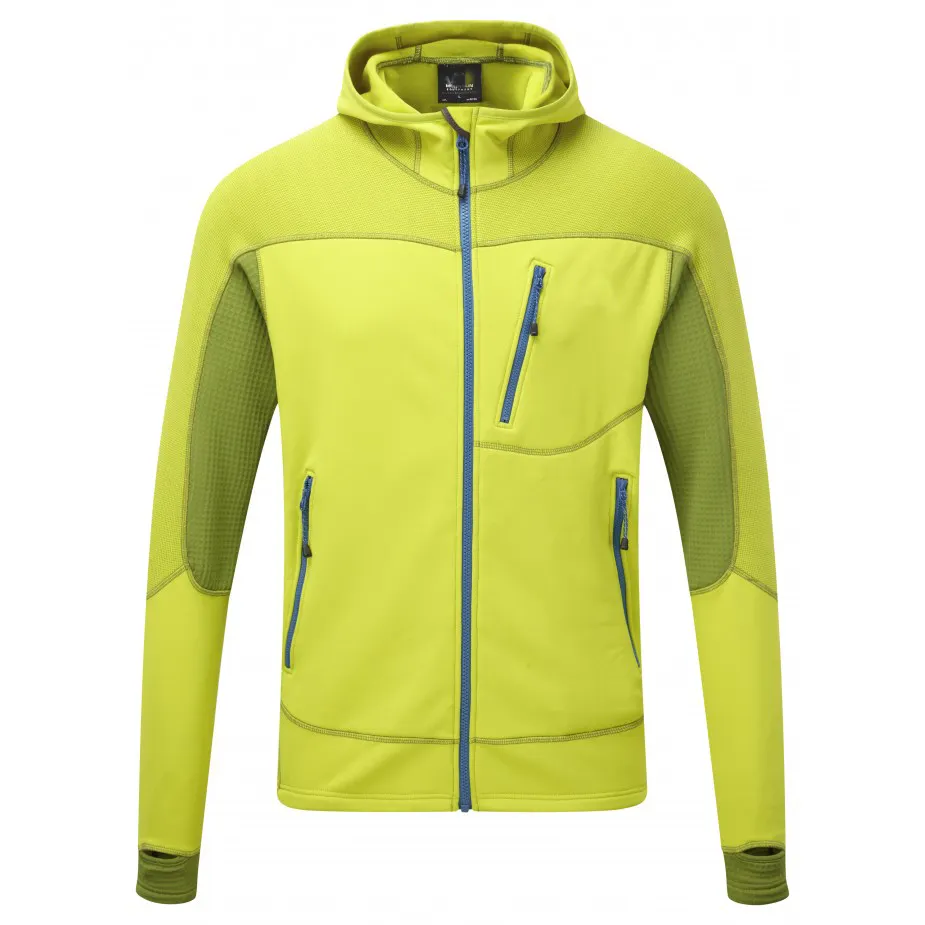 New Design Full Zip Fleece Jacket Men's Solid Color Hoodies Fleece Jacket For Outdoor Climbing