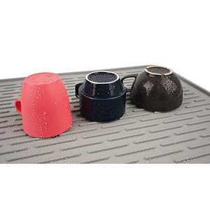 <b>Silicone</b> Kitchen <b>Mat</b> Rectangle Thick Non Slip Waterproof Food Grade For Countertop Use - Product Image 2