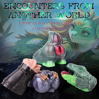 Accessoires de jeu de rôle en silicone pour l'entraînement animal et extraterrestre