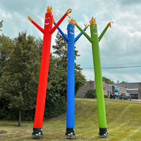 Danseur du ciel gonflable en PVC durable avec souffleur d'air Tube publicitaire imprimé personnalisé pour les événements en plein air et les promotions en magasin