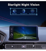 Caméra de recul pour voiture AHD 1080P, étanche, en plastique, grand angle, vision nocturne Starlight, garantie 1 an