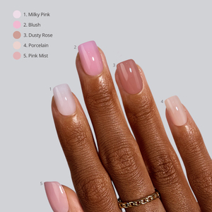 XCOATTIPS XS Extra Short Square 160pcs Faux Ongles Carrés Extra Courts Nude Naturel Qualité Supérieure Gel Doux X Press On Nails - Product Image 2