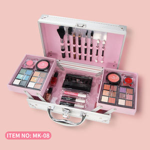 Estuche <span class=keywords><strong>de</strong></span> <span class=keywords><strong>Maquillaje</strong></span> <span class=keywords><strong>Profesional</strong></span> Todo en Uno KMES MK-08 con Kit <span class=keywords><strong>Completo</strong></span> <span class=keywords><strong>de</strong></span> Cosméticos - Product Image 2