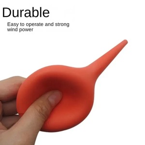 Enlèvement de cire d'oreille Kit de nettoyage d'irrigation oreille <span class=keywords><strong>seringue</strong></span> ampoule ventilateur pompe poussière nettoyant cérumen caoutchouc pour <span class=keywords><strong>adulte</strong></span> enfant - Product Image 5