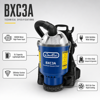 CHAOBAO BXC3A manuel électrique en plastique Mini sac à dos extracteurs de tapis pour commercial ménage hôtel nouveau