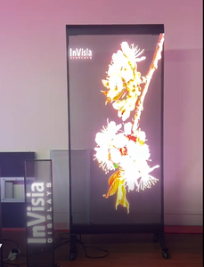 Affichage numérique intérieur InVisia époustouflant, écran LED holographique avec un rapport de contraste élevé, une haute perméabilité, des pixels invisibles - Product Image 5