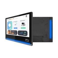 Écran tactile multi capacitif de 10 pouces Android LCD salle de réunion Schome Automation écran tactile mural pour maison intelligente
