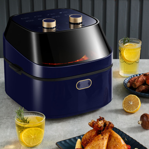 Friteuses à air domestique 7,5 L <span class=keywords><strong>Friteuse</strong></span> à air multifonctionnelle électrique <span class=keywords><strong>XXL</strong></span> chaude avec panier détachable - Product Image 1