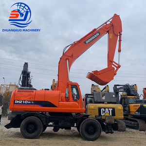 รถขุดล้อยาง Doosan DH210W-7 DH210W มือสอง ราคาถูก สภาพดี อะไหล่หลักครบ พร้อมใช้งาน ขาย - Product Image 1
