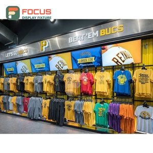 Estanterías Góndola con Iluminación LED para Proyectos de Comercio Minorista Contemporáneo, Servicio ODM para Tiendas de Ropa - Product Image 3