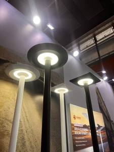 Lampadaire solaire tout-en-un en aluminium moulé sous pression 2026 pour jardin, éclairage de rue, aménagement paysager, pelouse, trottoir, allée, poteau FL-DGD-KM1 A - Product Image 6