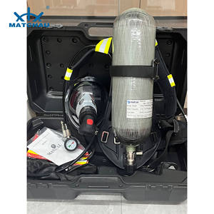 Appareil respiratoire autonome (ARA) MATCHAU 6,8 L pour pompiers, usage scientifique en laboratoire et en chimie, équipement de lutte contre les incendies stable et fiable, accessoire. - Product Image 4