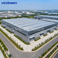 VICDOWEX Bâtiment d'usine en structure acier sur mesure pour atelier et entrepôt