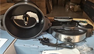 Machine à Fufu Automatique OEM 6L, 1000W, Mélangeur Alimentaire Chauffant pour Igname, Double Lame SUS, Pot Antiadhésif pour l'Afrique, Modèle ZL-1001 220V - Product Image 5