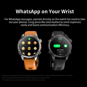 Reloj Inteligente AMOLED de 1.43'' para Exteriores, Resistente al Agua 3ATM, Mapa Fuera de Línea, Fitness, Relojes Inteligentes, Brújula, Llamadas BT, Smart Watch HD300 Pro - Product Image 6