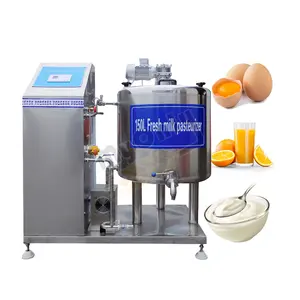 Continuous Pasteurizer Milk Sterilization Equipment Small Juice Pasteurization Machine