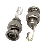 Connecteur d'injection mâle RF coaxial BNC Plug