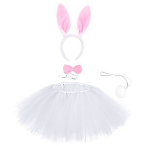 Tutù gonne per ragazze Easter Bunny costumi Cosplay bianchi per feste abiti tutù per ragazze - Product Image 6