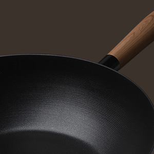Quality Eco-Friendly 28cm Carbon Steel Kitchen Fry <b>Pan</b> Bakelite Handle Nonstick Coating 2.0-3.0L Capacity Gas Induction Stoves - Product Image 4