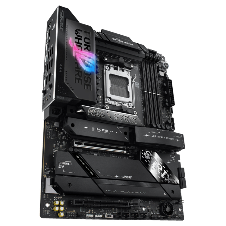 ROG Crosshair X870E Hero AM5用ATXマザーボード、DDR5メモリ対応