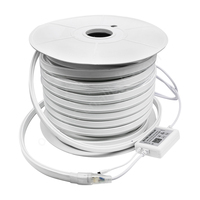 Bande de néon LED RVB 10M 25M 50M Kit de décoration extérieure étanche Smart App Control Neon Rope Light Neon Flex