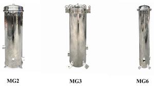 Boîtier de filtre à cartouche d'eau pour toute la maison en acier inoxydable 304/316L pour réduire les sédiments, la rouille, le goût/l'odeur du chlore et le tartre. Yeux de levage à bride - Product Image 5