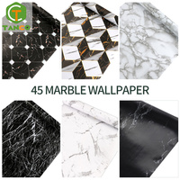 Papier de contact en marbre de haute qualité papier peint en marbre imperméable adhésif en vinyle pour mur
