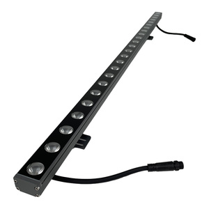 İyi fiyat sıcak beyaz DMX512 RGBW DC 24V şerit IP65 18W 24W <span class=keywords><strong>Led</strong></span> Grazer işık otel için