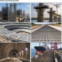 Barres d'armature en acier déformé XingHuaSheng HRB400 HRB500 6mm-40mm GB 1499.2, barres d'armature laminées à chaud pour la construction