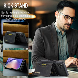 DG.MING 2 In 1 custodia In pelle a portafoglio magnetica staccabile per <span class=keywords><strong>Samsung</strong></span> Galaxy A55 A35 A15 A54 A34 A24 A14 A73 A53 A33 A23 <span class=keywords><strong>A13</strong></span> 4G 5G - Product Image 2