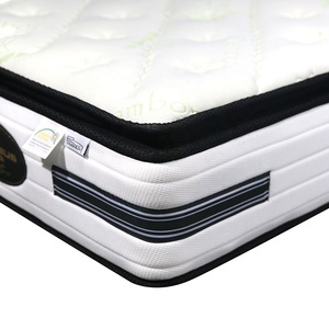 Matelas à ressorts ensachés Marty Figo, fermeté moyenne, housse en tissu orthopédique, épaisseur 30 cm+, design contemporain, pour chambre à coucher - Product Image 4
