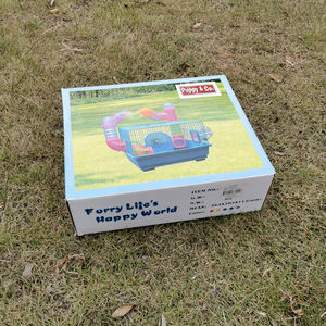 Di plastica Gabbia del Criceto, Commercio All'ingrosso Della Fabbrica di Lusso Piega Personalizzata di Plastica A Buon Mercato In Metallo Gabbia del Criceto Acrilico Per La Vendita - Product Image 6