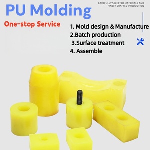 Sản phẩm ép phun Polyurethane tùy chỉnh-Thảm cao su các bộ phận và khối Nhựa | Chất lượng cao bền | chứng nhận ISO9001 - Product Image 2