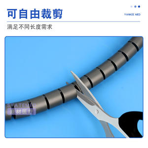 Manchon de câble extensible Yankee Med, diamètre intérieur de 15 mm, pour la protection des fils du moniteur ECG - Product Image 4