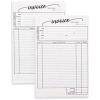 Kingcolor Formulaires de commande Facture en double Papier de sécurité Formulaire informatique de sécurité Impression offset Livre de factures Papier autocopiant Ncr