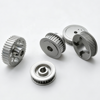 Pulley Timing Belt Tipe XL L H dengan Keyway dan Set Sekrup Pengikat untuk Motor