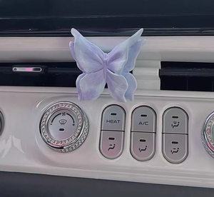 Özel Logo Gradyanlı Kelebek Alçı Kokusu Difüzörü Doğal Uçucu Alçı Aroma Klipsi Araba Havalandırma Çıkışı Toptan Satış - Product Image 3