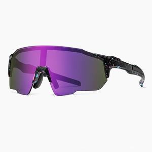 2026 Trending Product Custom Running <strong>Sports</strong> <strong>Sunglasses</strong> for Cycling Integrated Color-changing Cycling <strong>Sports</strong> Glasses - Product Image 1