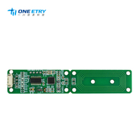 Modul Baca-Tulis RFID ET522 13.56MHz TTL Port Serial Pembaca Kartu IC Digital Sektor Penerbit Kartu Modul Pembaca Kartu 20-50mm