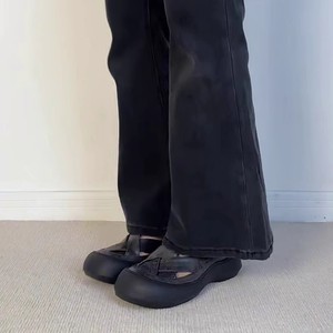 Nouvelles sandales d'été pour femme en peau de mouton, à plateforme et bout fermé, style décontracté sportif, chaussures romaines polyvalentes, best-seller, type escarpins à bride. - Product Image 4