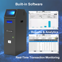 Machine de comptage de billets de banque à haute vitesse et à valeur mixte avec fonction SDK, compteur de monnaie commercial pour les canaux de distribution mondiaux