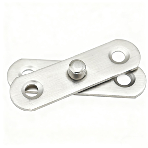 Bisagra de Puerta de Acero Inoxidable <span class=keywords><strong>ECREW</strong></span> de 360 Grados, Diseño Moderno, Eje Giratorio, Bisagra Pivotante Invisible para Puertas de Madera, Juntas Pivotantes de 3 mm - Product Image 6