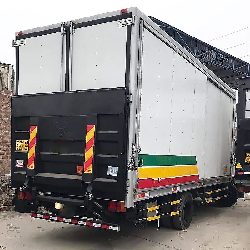 Hydraulic lifting equipment automatic truck tail lift with coil on power pack unit