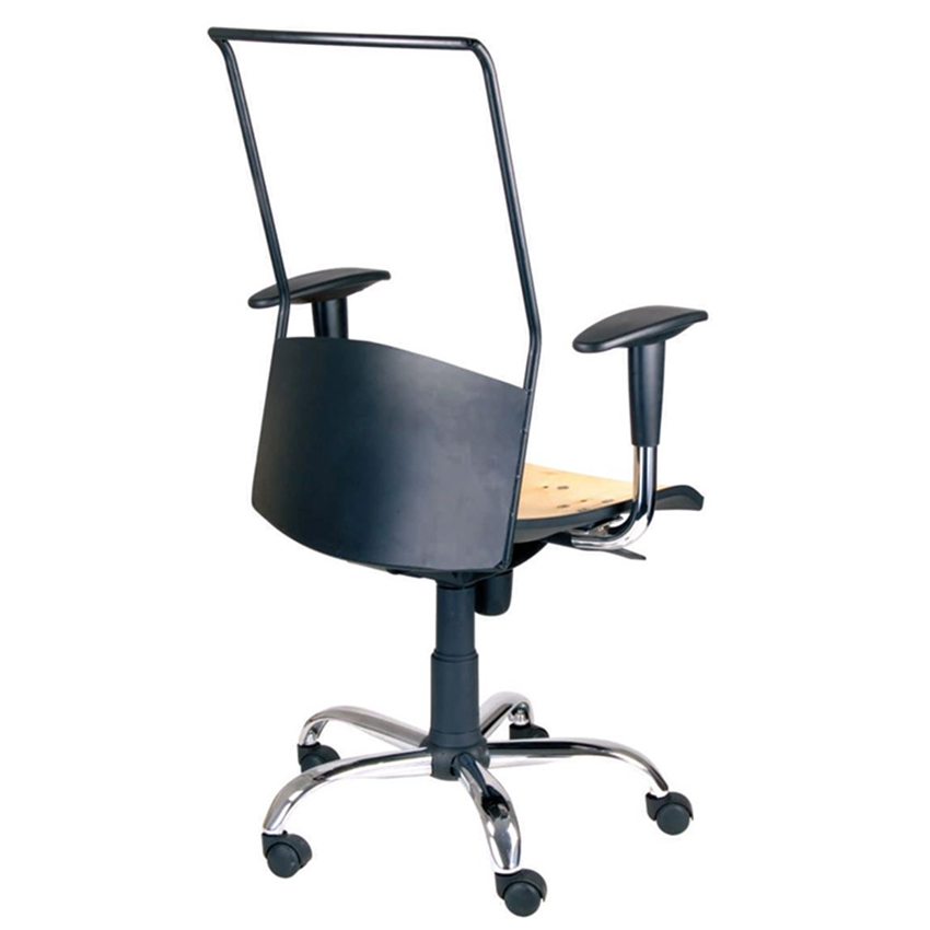 Office Swivel Furniture Parts Chair Steel Frame Garden Gaming Plastic Chair with Steel Frame