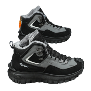 Botas de Trabajo para Hombre, Invierno 2025, Nuevo Estilo, Exterior con Malla Transpirable, Cálidas, Casuales, Deportivas, Versátiles, Botas de Nieve a la Moda - Product Image 1