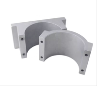 Support de moteur de broche CNC carré en aluminium moulé 62 65 80 100 105 120 125, pince de fixation pour routeur CNC et gravure, garantie 1 an