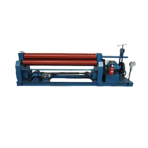 Tin bending roller machine electric plate rolling machine three rolls stainless steel rolling machine