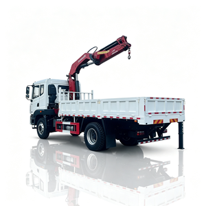 รถเครนติดรถบรรทุกฮัวหลิง ซิงหม่า 6x4, รถเครนติดรถบรรทุก 12 ตัน, รถเครนบูมพับได้ - Product Image 1